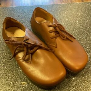 Kalso Earth Barefoot leather shoe size 10